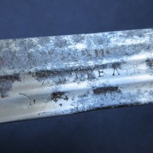 British 1827 Pattern Naval Flag Officers Sword with Andrea Ferrara Broadsword Blade 14